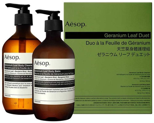 AESOP Geranium Leaf Duet » buy online | NICHE BEAUTY