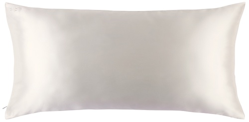 Slip Pure Silk Euro Half Pillowcase Blanc