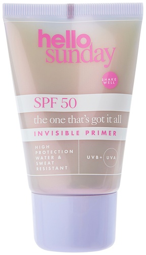 the one that´s got it all - Invisible sun primer SPF 50