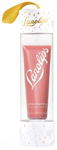 Lanolips Tinted Lip Balm Perfect Nude Holiday Bauble