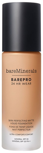 bareMinerals BAREPRO 24HR Wear Skin-Perfecting Matte Liquid Foundation Mineral SPF 20 Light 22 Warm