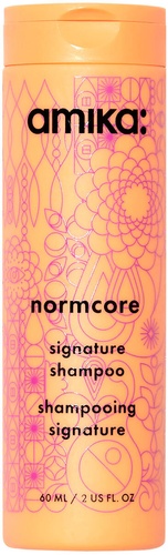 amika normcore signature shampoo 60 ml