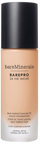 bareMinerals BAREPRO 24HR Wear Skin-Perfecting Matte Liquid Foundation Mineral SPF 20 Light 27 Cool