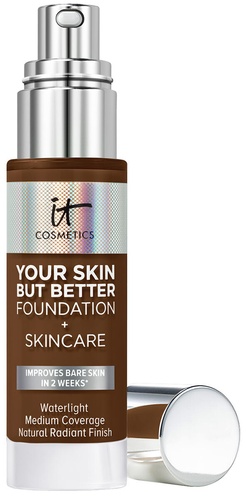 IT Cosmetics Your Skin But Better Foundation + Skincare محايد عميق 61