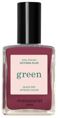 Manucurist Green Nail Lacquer Victoria Plum