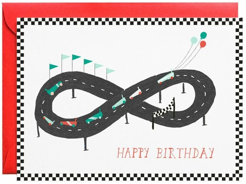Start Your Engines Greeting Card