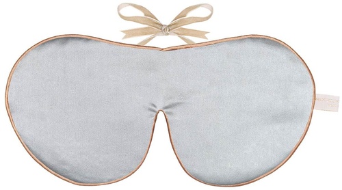 Pure Mulberry Silk Lavender Eye Mask Silver