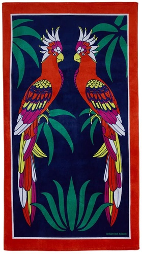 Jonathan Adler PARROTS BEACH TOWEL