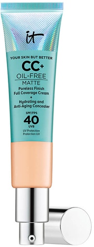 IT Cosmetics Your Skin But Better™ CC+™ Oil Free Matte SPF 40 متوسط محايد