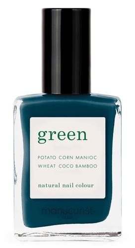 Green Nail Lacquer Dark Clover