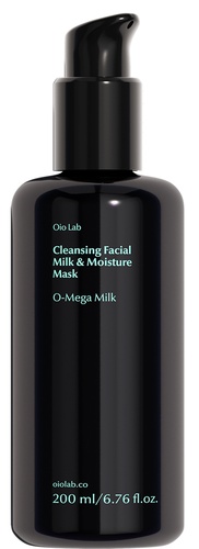 Oio Lab O-MEGA MILK Cleansing Facial Milk & Moisture Mask