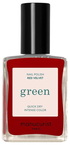 Green Nail Lacque RED VELVET