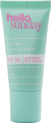 the one for your eyes Mineral eye cream SPF50
