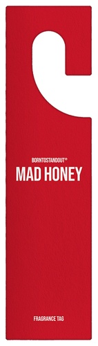 BORNTOSTANDOUT Mad Honey Fragrance Tag