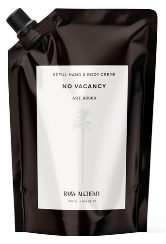RAAW Alchemy Hand & Body Creme, No Vacancy Ricarica da 500 ml