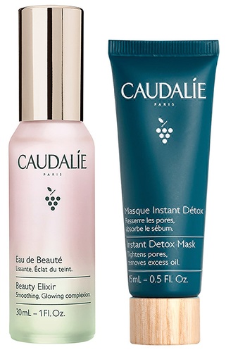 Caudalie Eau de Beauté & Detox Maske Duo Set