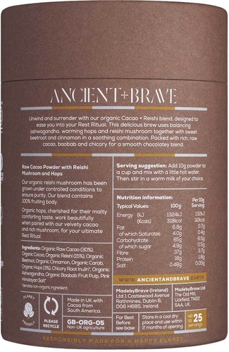 Ancient + Brave Cacao + Reishi 250 g