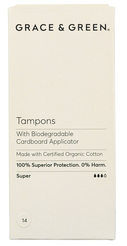 Organic Applicator Tampons