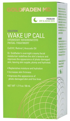 Dr. Goldfadens Wake Up Call Night Facial Moisturizer Night Cream