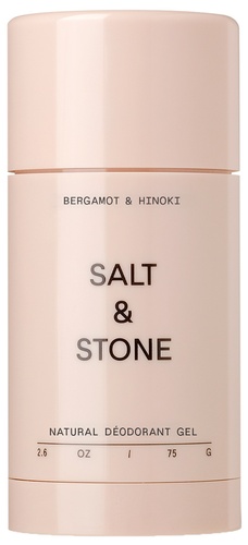 SALT & STONE Natural Deodorant Gel Περγαμόντο & Hinoki