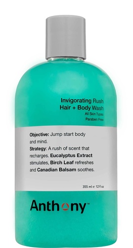 Anthony Invigorating Rush Hair & Body Wash 355 ml