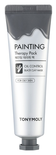 Painting Therapy Oil Control Black Color Clay