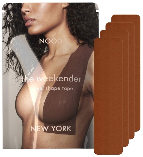 NOOD The Weekender Travel Shape Tape Breast Tape نود 7 البرونزية