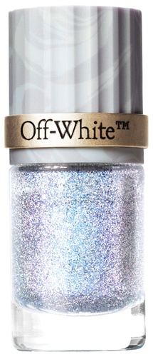 Off-White COLOR MATTER PAINT DIGITAL Glitter Ασημένιο μαργαριταρένιο