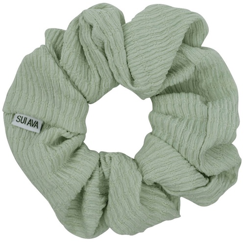 SUI AVA Ea Zig-Zag Scrunchie - Spearmint