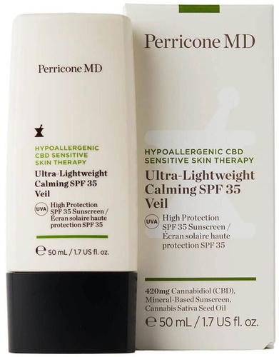 PERRICONE MD Hypoallergenic CBD Sensitive Skin Therapy Ultra Lightweight  Calming SPF 35 Veil » buy online