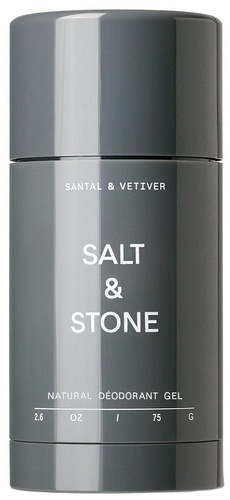 SALT & STONE Natural Deodorant Gel Santal et vétiver