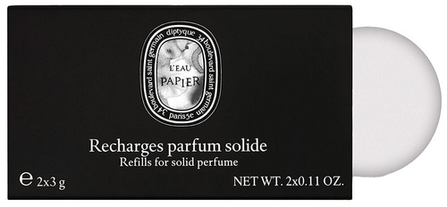 Diptyque Solide Perfume L'Eau Papier 2x3g Refill