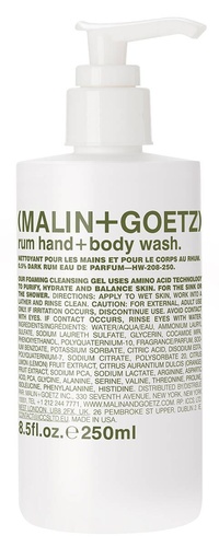 Malin + Goetz Rum Hand + Body Wash 250 مل