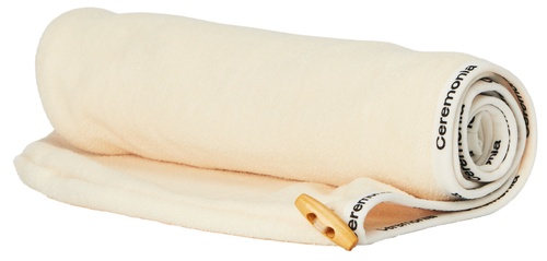 Ceremonia Cream Hair Towel