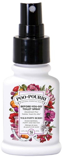 Before-You-Go Toilet Spray - Wild Poppy Berry