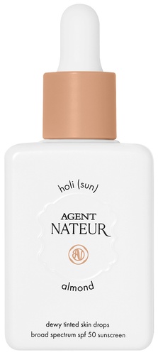 Agent Nateur holi (sun) dewy tinted serum SPF almond