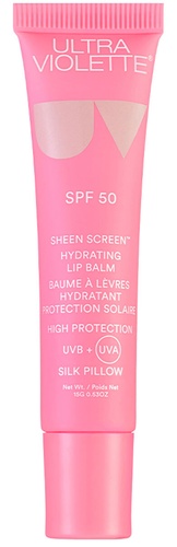 ULTRA VIOLETTE Sheen Screen Hydrating Lip Balm SPF 50 Silk Pillow