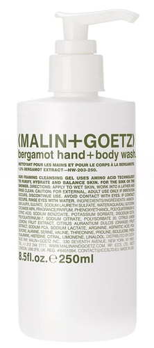 Malin + Goetz Bergamot Hand + Body Wash 250 مل