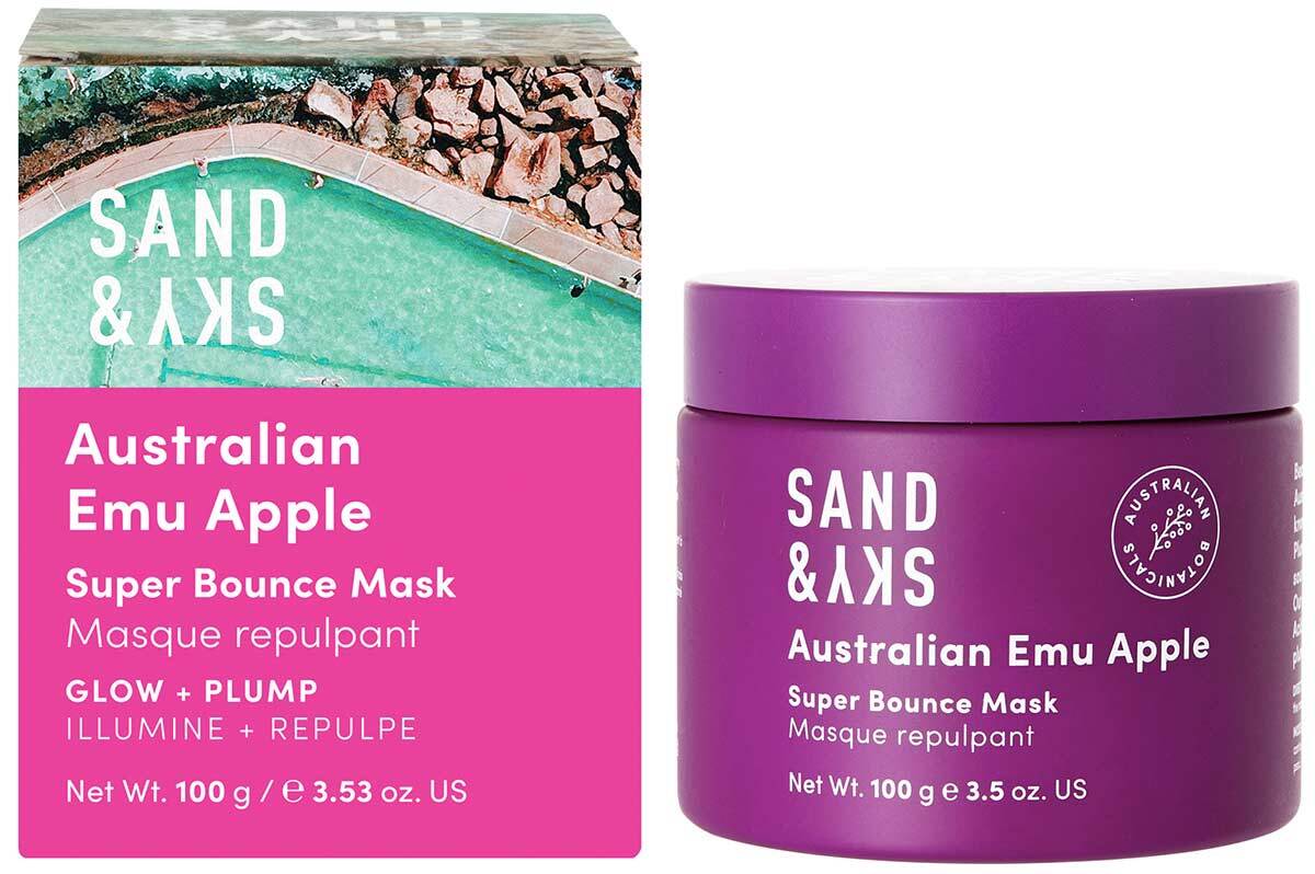 Sand Sky Australian Emu Apple Super Bounce Mask 