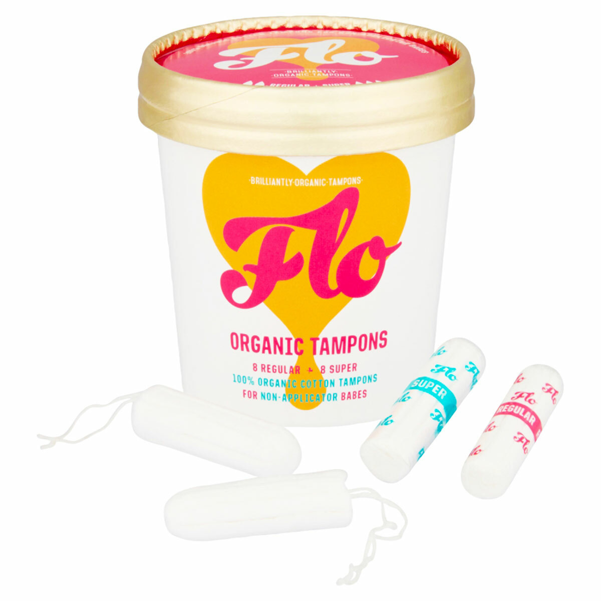 FLO Organic Tampons » online kaufen NICHE BEAUTY