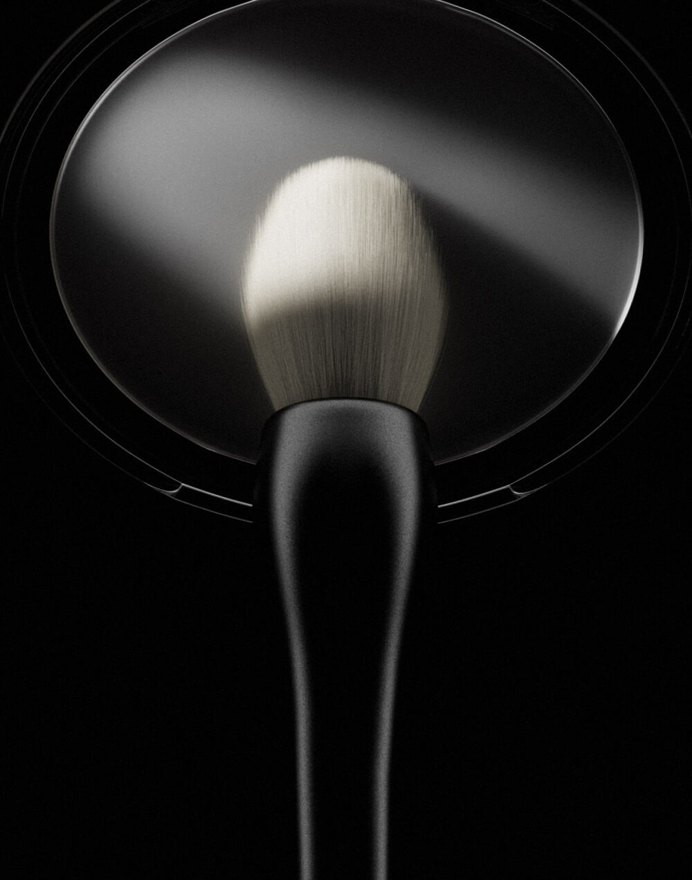 RAE MORRIS #1 Deluxe Kabuki Brush Blanco