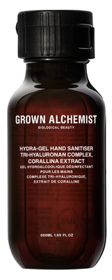 Grown Alchemist Hydra-Gel Hand Sanitiser: Tri- Hyaluronan Complex & Corallina Extract