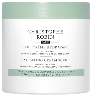 Christophe Robin Hydrating Cream Scrub with Aloe Vera