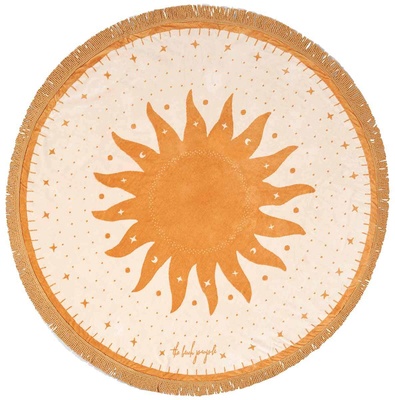 The Beach People Lune Round Towel