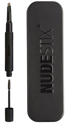 Nudestix Eyebrow Stylus Pencil And Stronghold Gel Marrón/negro