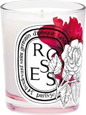 Diptyque Scented candle Roses - Limited Edition