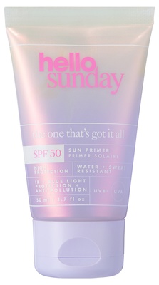 Hello Sunday the one that´s got it all - Invisible sun primer SPF 50
