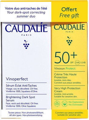 Caudalie Vinoperfect Serum & Sun Care Set