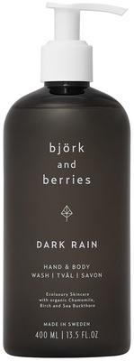 Björk & Berries Dark Rain Hand & Body Wash