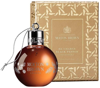 Molton Brown RE-CHARGE BLACK PEPPER FESTIVE BAUBLE